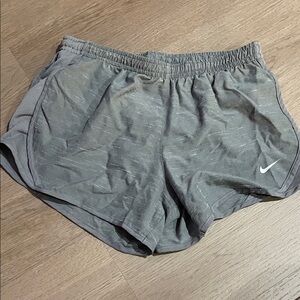 Nike Kids Heathered Gray Athletic Shorts